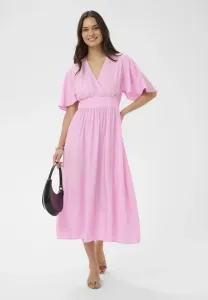 Длинное дневное платье касирена Kaffe, Pink Frosting