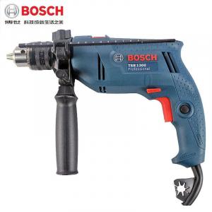 Ручная электрическая дрель Bosch, ударная дрель, бытовая электрическая отвертка, ящик для инструментов, полный набор GSB550, отвертка с перфорацией вперед и назад