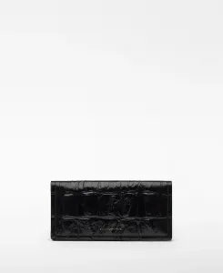 Женский кожаный кошелек Mica Adolfo Dominguez, черный