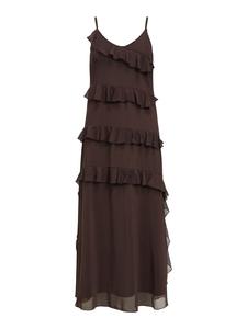 Платье макси в цвете Seal Brown Object
