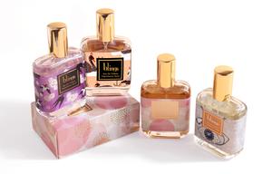 Blings Коллекция художественных иллюстраций Reverse Paris Black Duck Slice Cocoa Lady Turkey Eye EDT 30мл*4