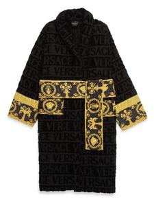Versace халат I Love Baroque, черный