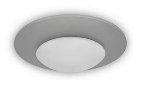 Детский потолочный светильник 53x53x10 см, серебристый