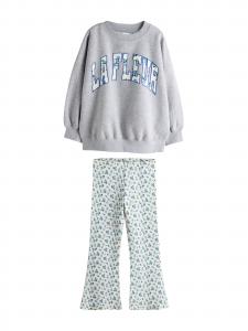 Next Набор в крапчатом сером и белом цветах