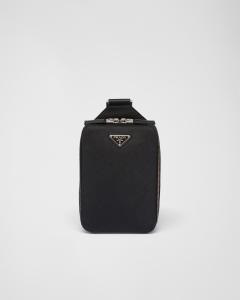 Сумка Prada Brique из сафьяновой кожи Prada, черный