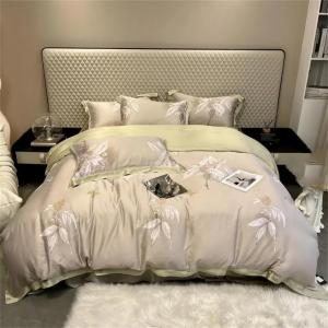 Fjnbbiot Комплект постельного белья мягкий охлаждающий Color 4