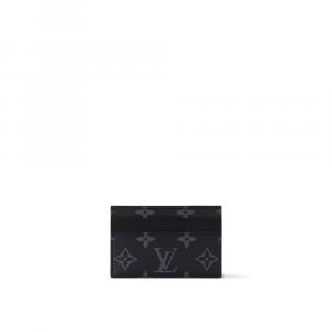 Двойной держатель для карт Louis Vuitton, серый