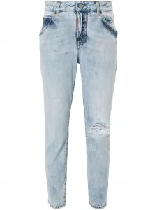 Джинсы Cool Girl узкого кроя DSQUARED2, синий