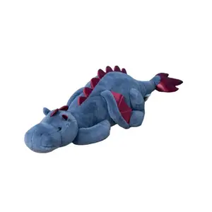 Лежащий маленький дракон Extra Large мягкий милый динозавр с крыльями, плюшевая кукла плюшевые куклы плюшевая игрушка 75 150CM высота Cute Chip