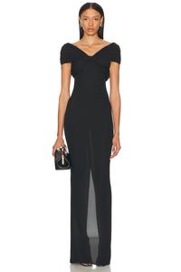 Платье с открытыми плечами Monot, Black
