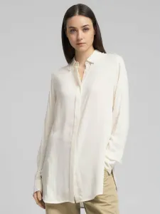 Длинная рубашка прямого кроя