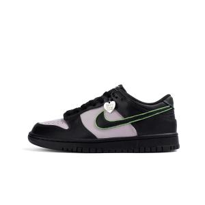 Nike Кроссовки Dunk 'Black' Cushioning Abrasion Resistant Lightweight Cushioning Skateboard Shoes Black Pink Kids'