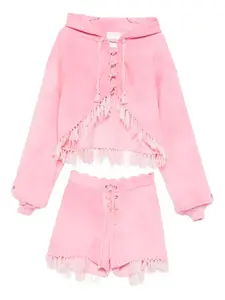 Комбинезон с бахромой Loulou, розовый