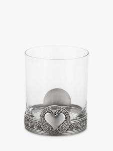 Стакан Ace Spades Glass Tumbler, 300 мл, цвет Pewter Grey/Clear Royal Selangor, wter Grey/Clear