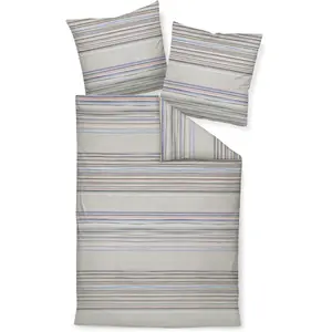 Постельное белье Janine «DAVOS65153 07», на молнии, цвет platin