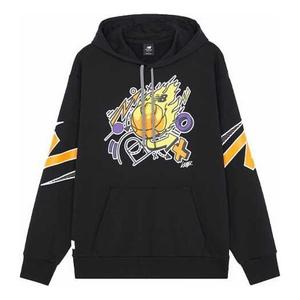 Толстовка New Balance Men's New Balance Funny Pattern Printing Knit Black, черный