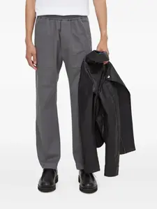 Брюки с эластичным поясом Drykorn, серый