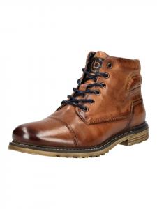 Ботильоны коньячного цвета Bugatti