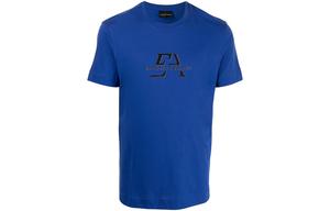 Футболка мужская EA7 морская синяя EMPORIO ARMANI
