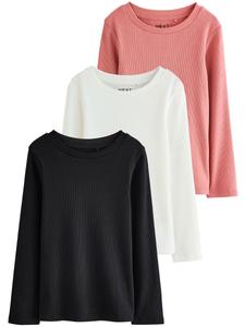 Рубашка Next, Salmon/Black/White