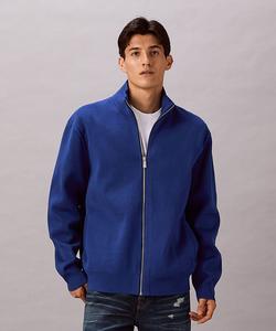 (M) Трикотажная футболка Calvin Klein на молнии Calvin Klein 4LD373G