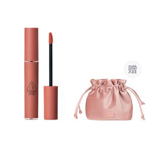 Велюровый муссовый блеск для губ матовый легко растушевывается естественное осветление waterproof макияж 3CE