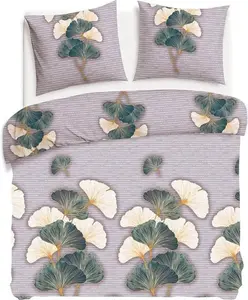 Фланелевое постельное белье, плотное, теплое 180x200 31510-2 Листья гинкго Darymex