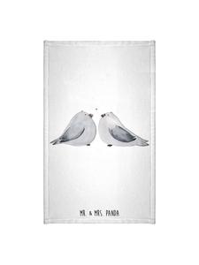 Mr. & Mrs. Panda Полотенце Горлицы Любовь без слов в белом