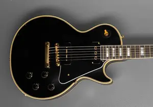 Gibson Custom Shop 1954 Les Paul Custom Reissue со снятым звукоснимателем - VOS Эбен