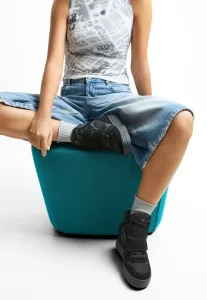 Внутренние высокие кроссовки Bershka, Black