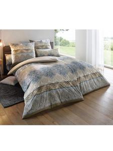 Постельное белье натурального коричневого цвета Heine, 135 x 200 + 80 x 80 см