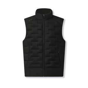 FILA Белая пуховая жилетка мужская черная, Black