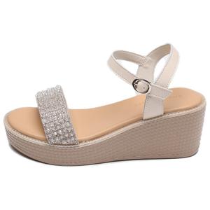 Сандалии с одним ремешком женские ZHR, Beige