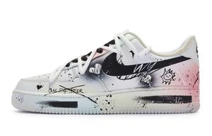 Кроссовки Nike Air Force 1 Skateboard Shoes Women's Low-Top White Black Pink