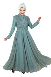 Вечернее платье MODAMIHRAM, мятный