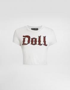 Футболка из джерси с принтом Dolce & Gabbana, мультиколор