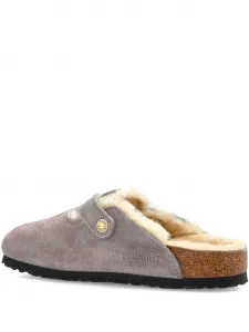 Мюли Boston с пряжкой Birkenstock, фиолетовый