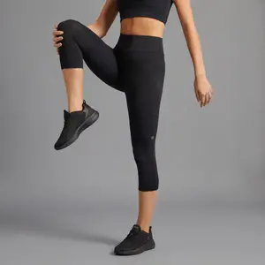 Boomerang Женские тренировочные колготки-капри, чёрный