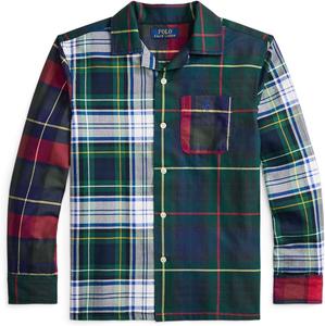 Рубашка Oxford Fun из хлопковой клетчатой ткани Polo Ralph Lauren Kids, Tartan Funshirt