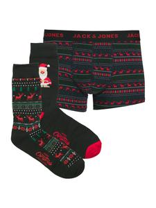 Боксеры JACK & JONES JACXMAS REINDEER, черный