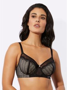 Бюстгальтер на косточках creation L, черный