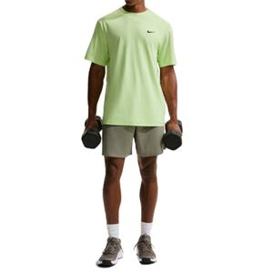 Nike Футболка HYVERSE мужская Light Water Neon/Black с круглым вырезом, умеренно прямой крой