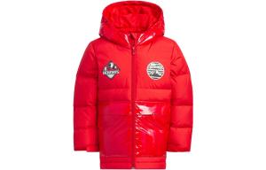 Детский пуховик Adidas, красный