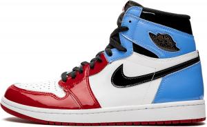 Мужские кроссовки AIR JORDAN 1 Retro High Og, White/University-Blue-Varsity