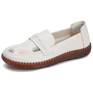 TAIHEYUAN Мамины туфли повседневные женские одиночные экрю, цвет Ecru