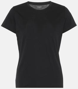 Хлопковая футболка VINCE, черный