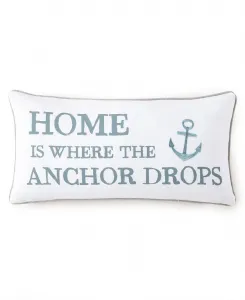 Декоративная подушка Provincetown, 30 x 61 см Levtex, белый/синий/серый