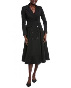 Двубортное платье-пальто Carla Ruiz Carla Ruiz, черный