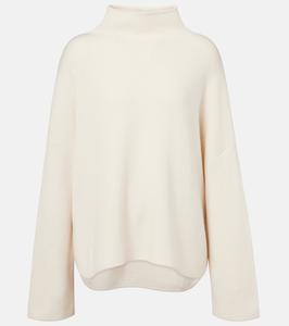 Свитер из шерсти и кашемира Jardin des Orangers, кремовый