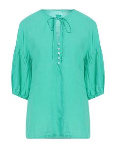 Топ 120% Lino, зеленый